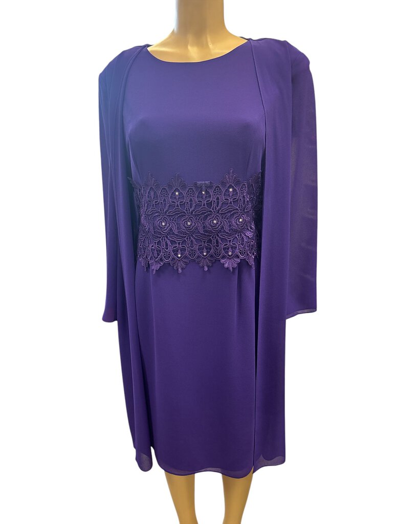 After Dark Purple Jeweled Dress ( 12)