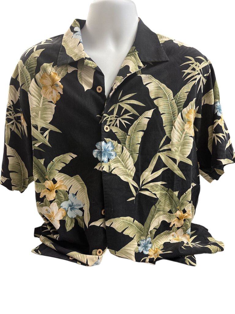 Tommy Bahama Floral Button Down Top (Large)