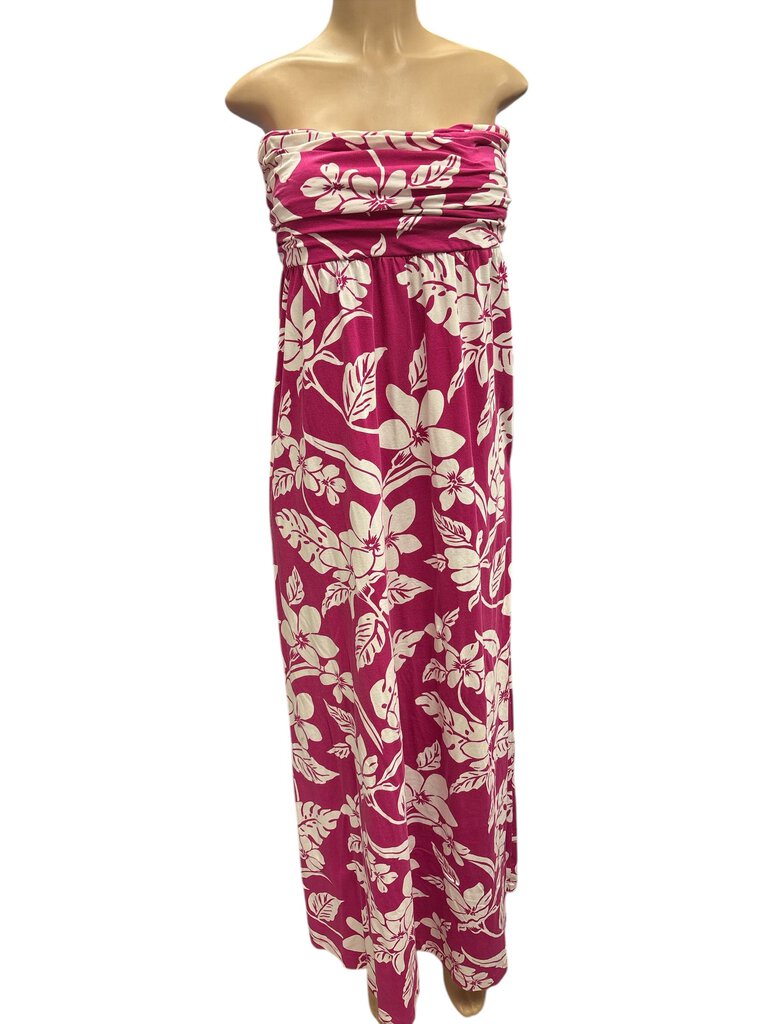 Tommy Bahama flower printed strapless dress