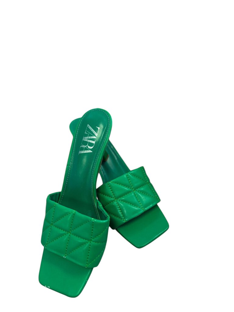 Zara Green Slide on (40)