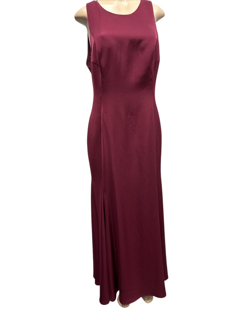 Watters&watters burgundy formal gown