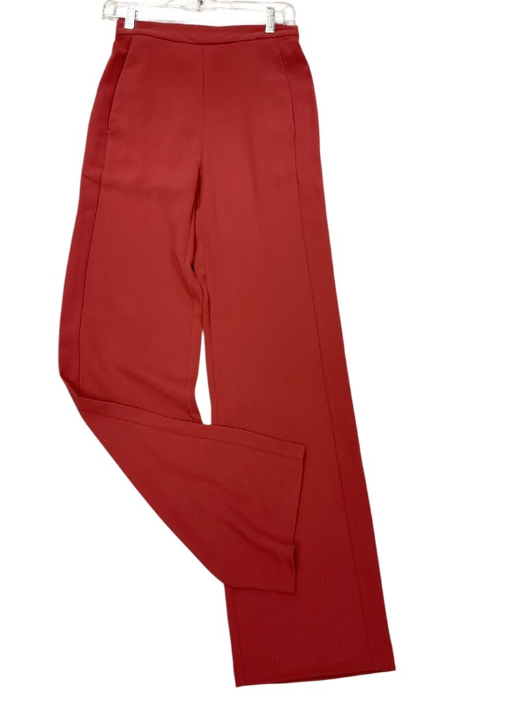 BCBG red flare leg pants