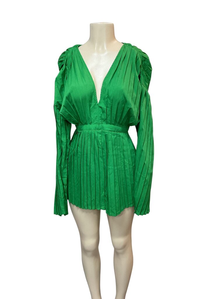 Pretty (2) Little Things Green Shorts Romper