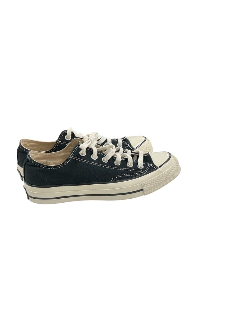 Converse (6.5) Black Low Black Shoe