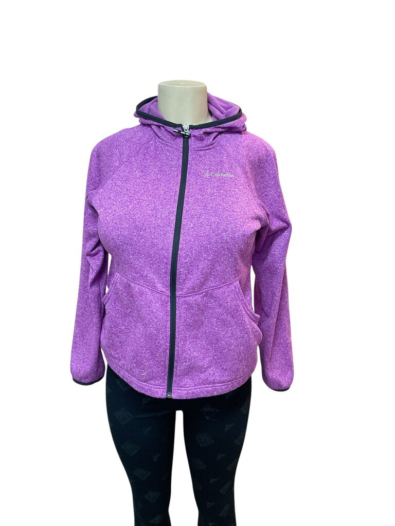 Columbia (XL) Purple Zippered