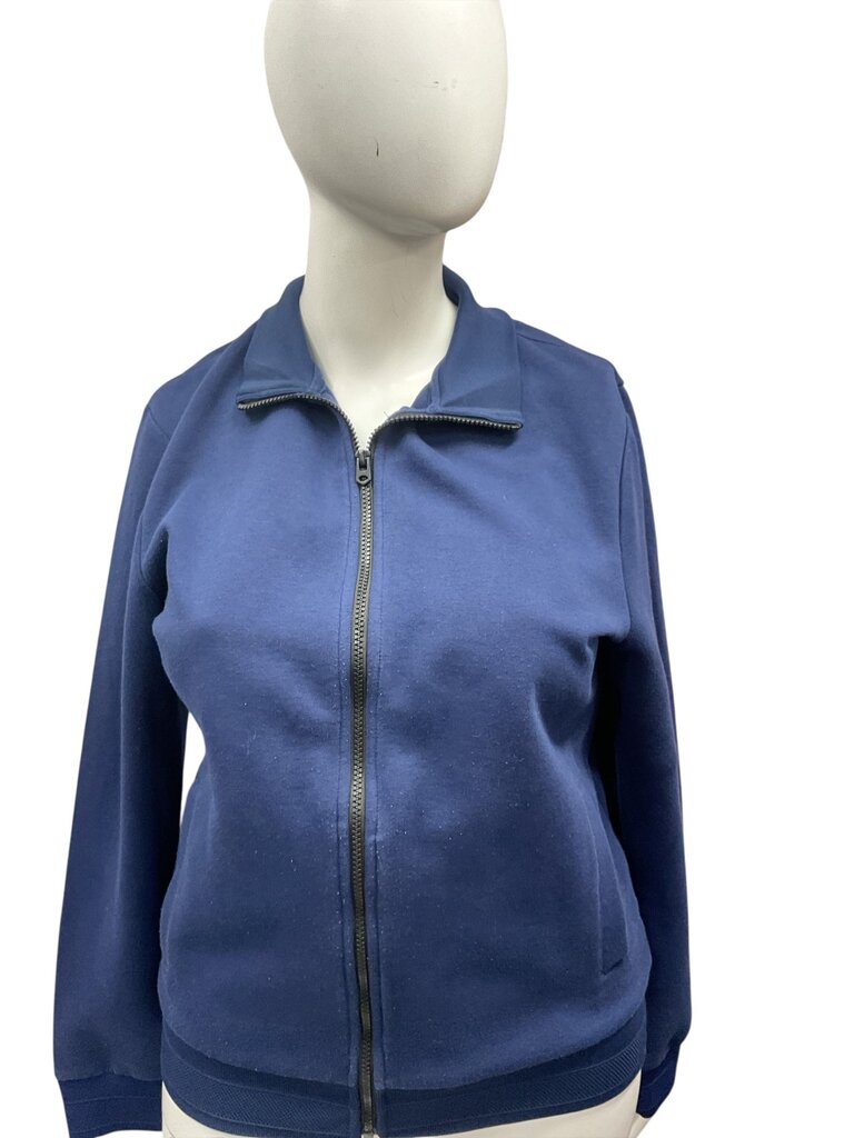 H & M (Large) Blue Zippered Pullover