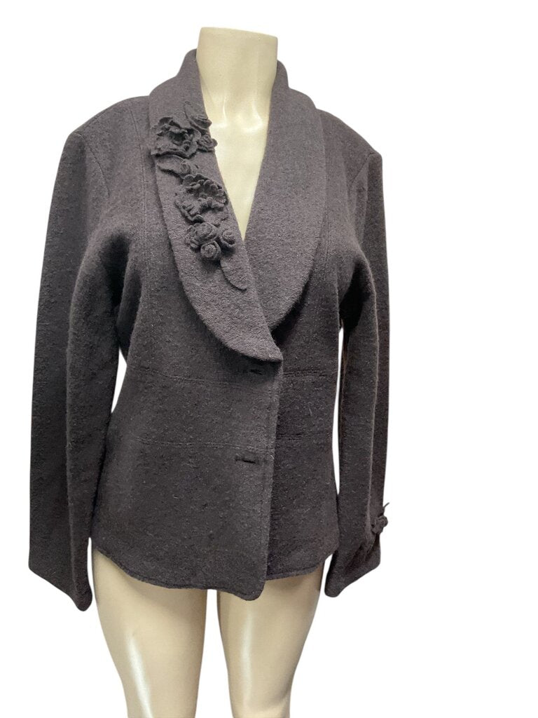 Marisa Christina Brown wool blazer