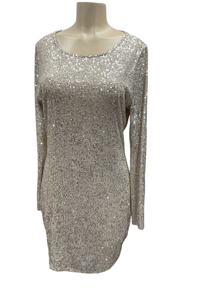 Fashionova (XL) Gold Sequin Dress Mini