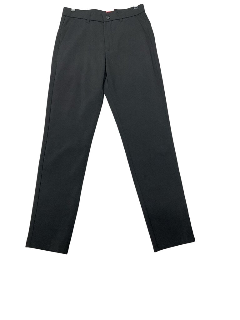Plaid (27 x 30) and Plain Black Pants