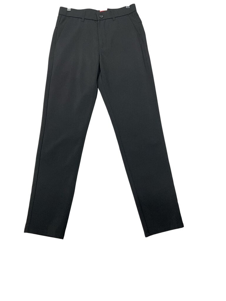 Plaid (27 x 30) and Plain Black Pants