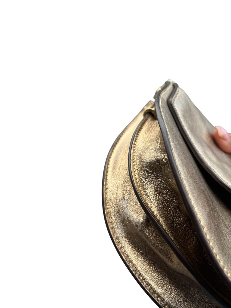 Louise et Cie Gold Purse *Slight Undercarriage Peel*