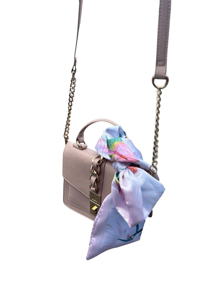Aldo Pink Crossbody w/Ribbon