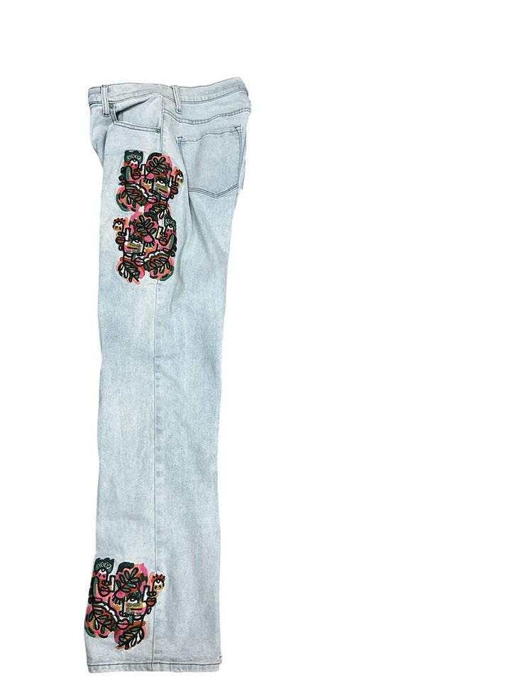 Akira (11) Graffiti Light Wash Denim