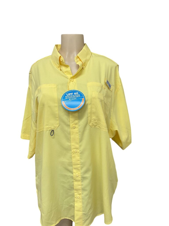 Columbia (Large) Yellow Button Down