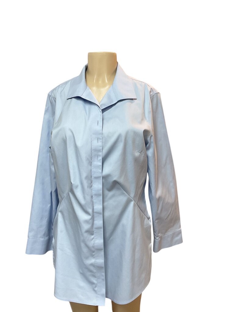 Chico's no iron blue button down