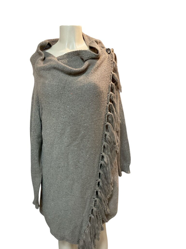 MOW (Large) Tan Open Cardigan Long