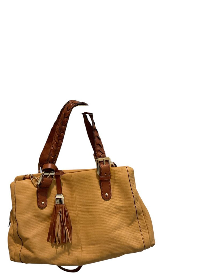 B. Makowsky Tan Shoulder Bag SP