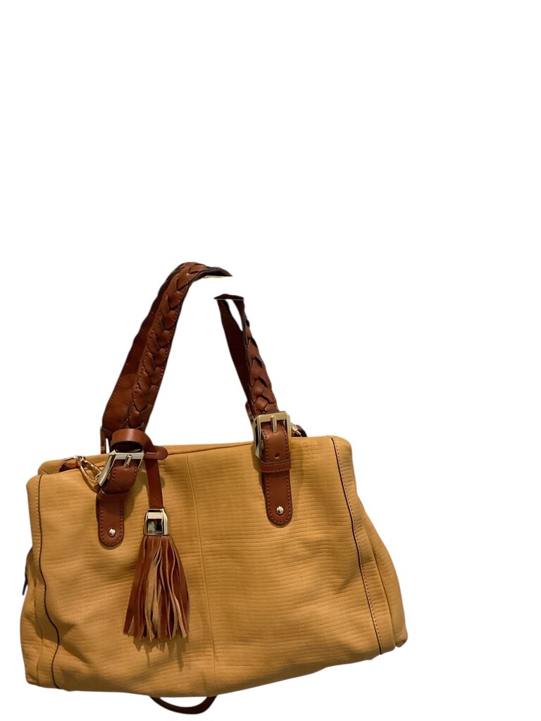 B. Makowsky Tan Shoulder Bag SP