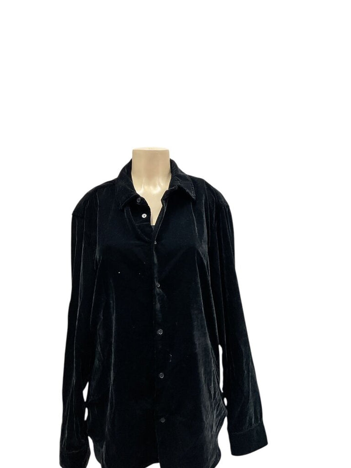 Eddie (Med) Bauer Black Fleece Sleeveless Vest