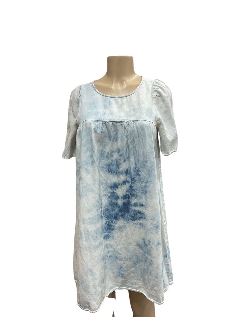Old Navy (XS) Blue Tie Dye Midi Dress