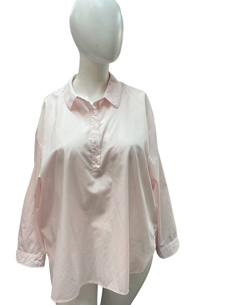 Gloria Vanderbilt (2x) Pink L/S Blouse