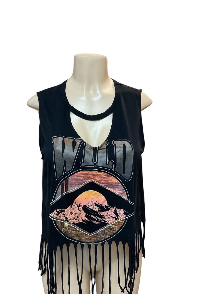 Express (Large) One Eleven Wild Cut Off Tee
