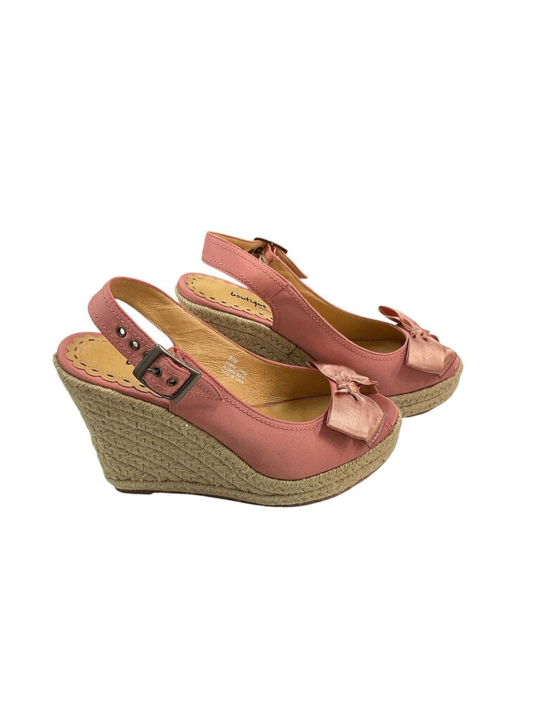 Boutique Nordstrom (5.5) Pink Wedge