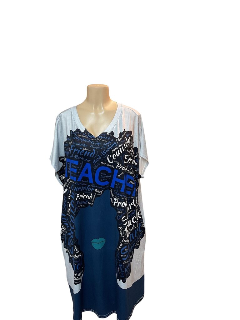 Teacher Dress (2X) S/S