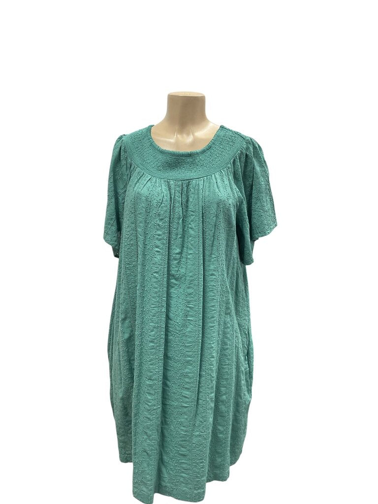 Old Navy (XXL) Green Off Shoulder Midi Dress