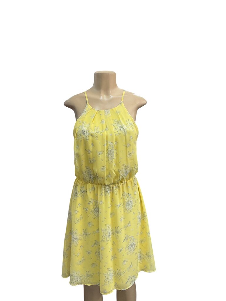 Blue Rain (Large) Yellow Sleeveless Dress Mini