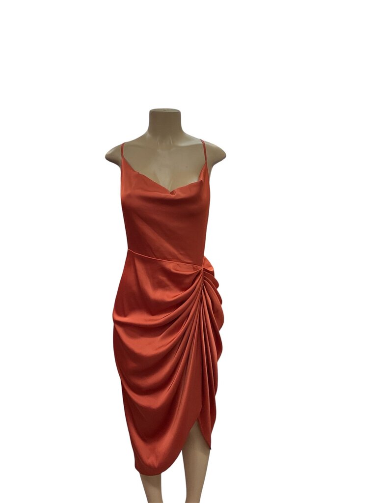 Quiz (10) Orange Slinky Dress