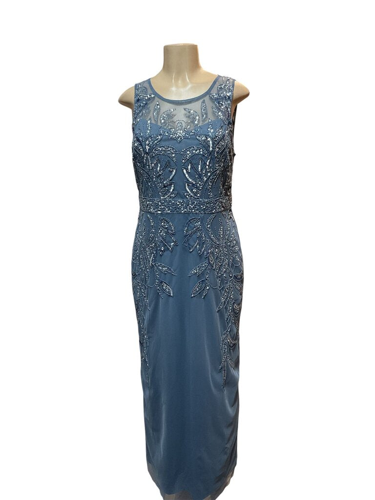 Papell Studio (14) Blue Formal Dress