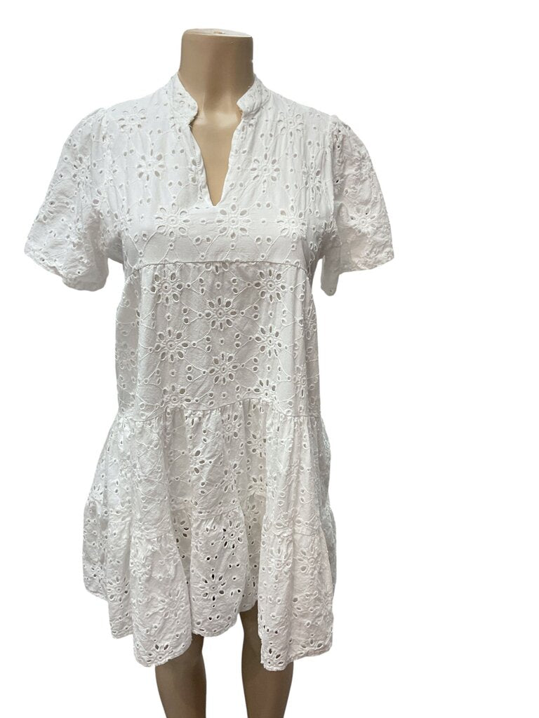 White S/S (Small) Lace Dress