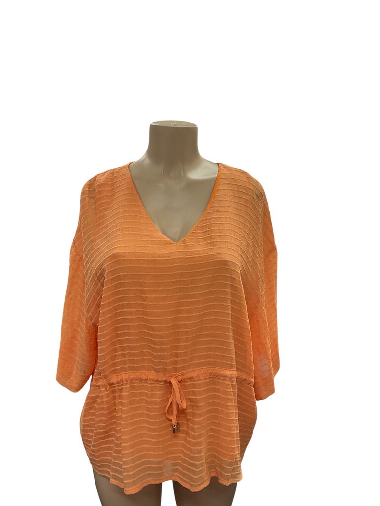 Tribal Jeans (Large) Orange Blouse Tie
