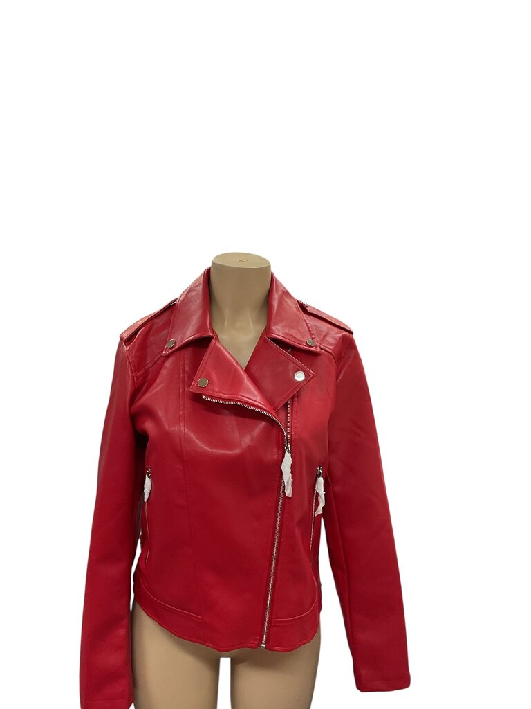 Ommivex (Large) Red Leather Jacket