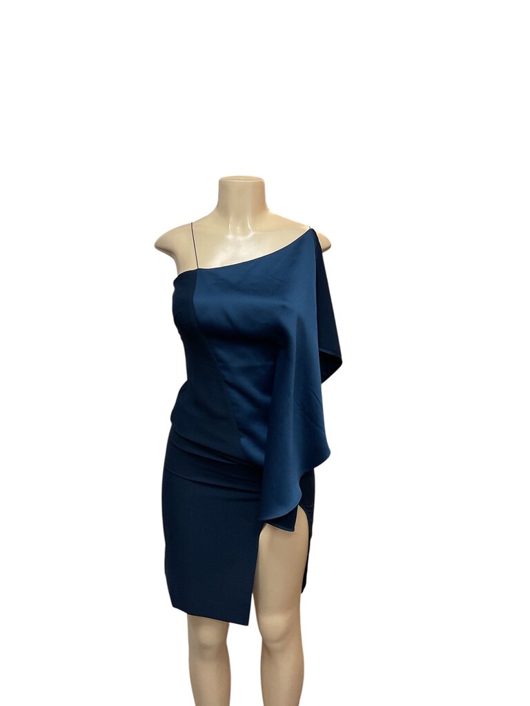 AQAQ Navy Blue Midi Dress (S)