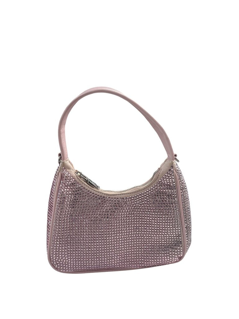 INC Pink Bedazzled Shoulder Bag