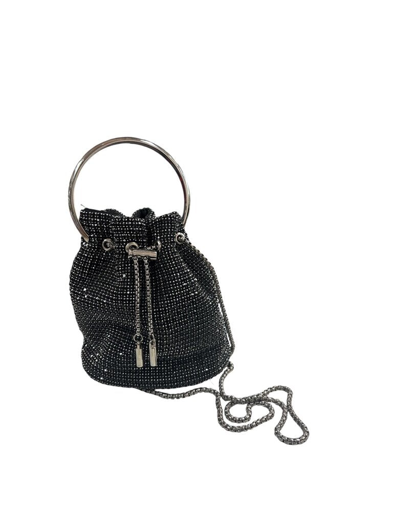 Silver Circular Crossbody