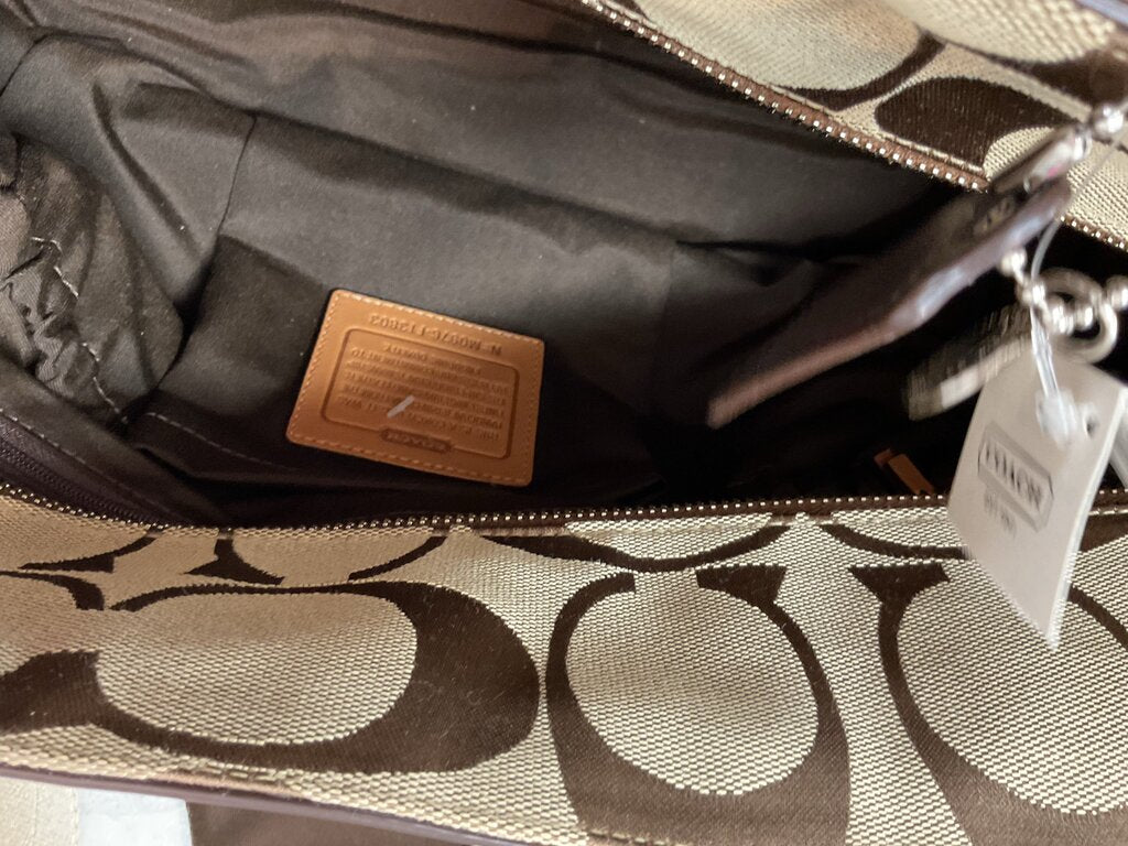 Coach Signature Diaper Tote