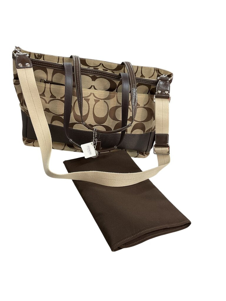Coach Signature Diaper Tote