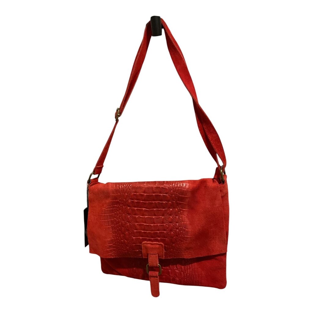 Italians Leather Suede Shoulder Bag/Crossbody