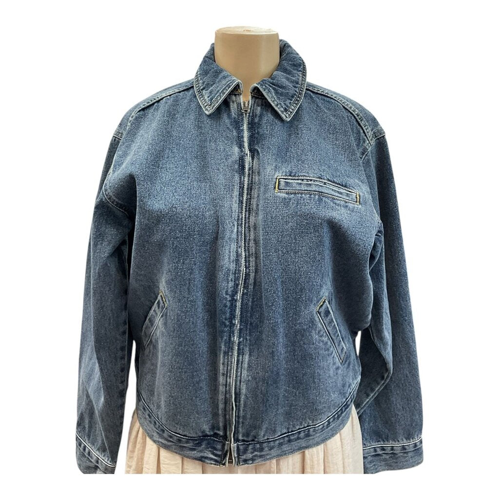 Wild Fable (XS) Denim Zippered Jacket