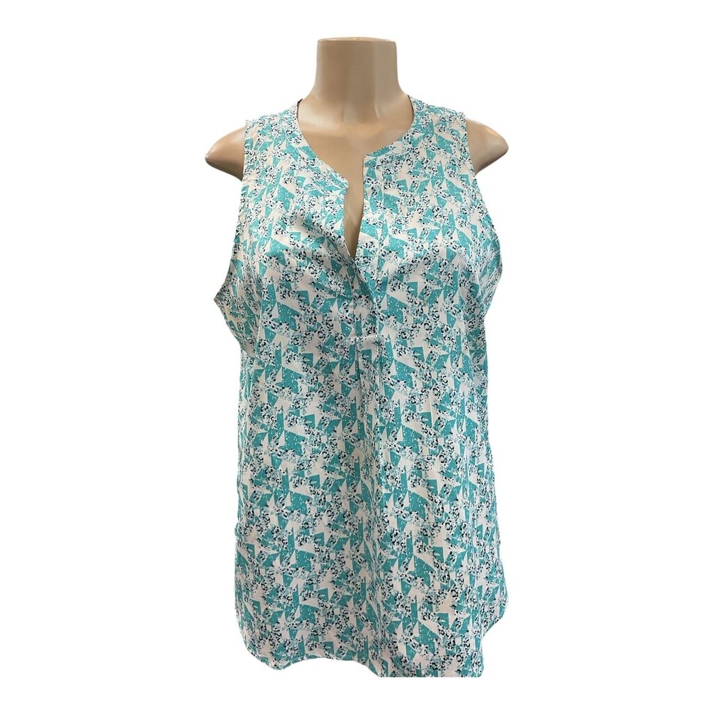 Banana Republic (Large) Green Sleeveless Blouse