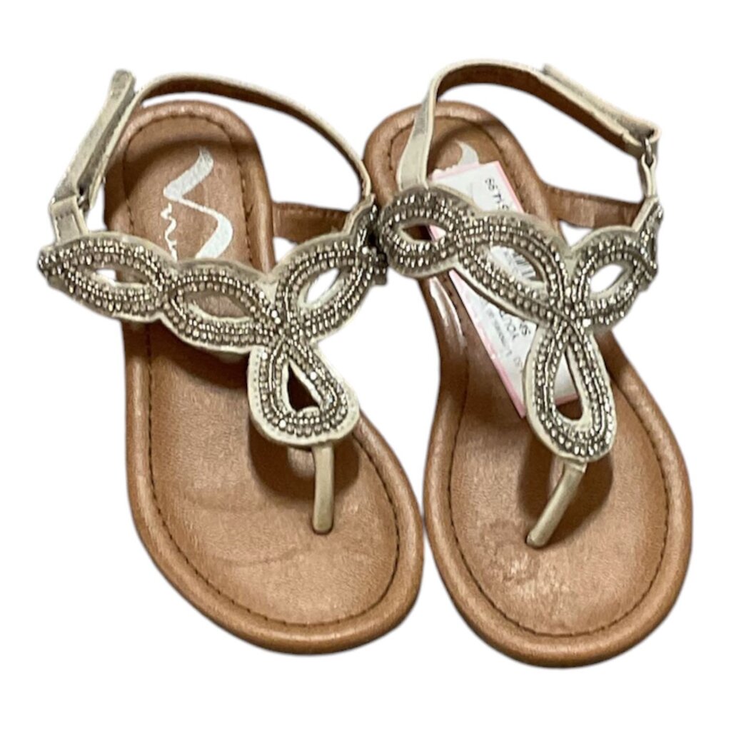 Nina (13) Silver Sandals Kids