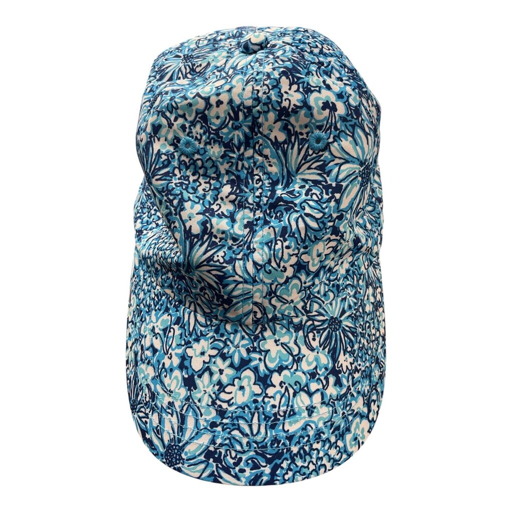 Lily Pulitzer Blue Floral Baseball Cap