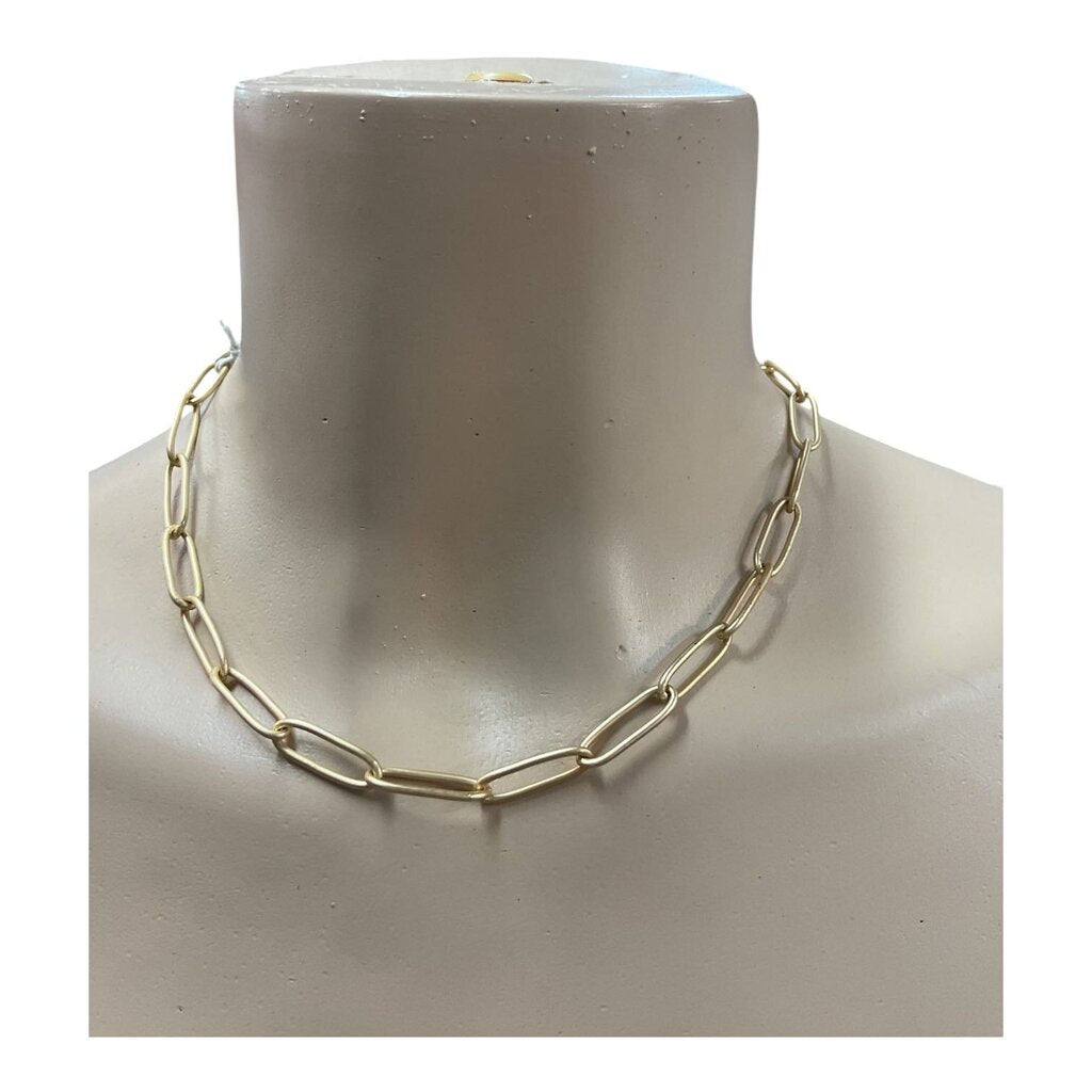 LJ Sonder Gold Link Necklace