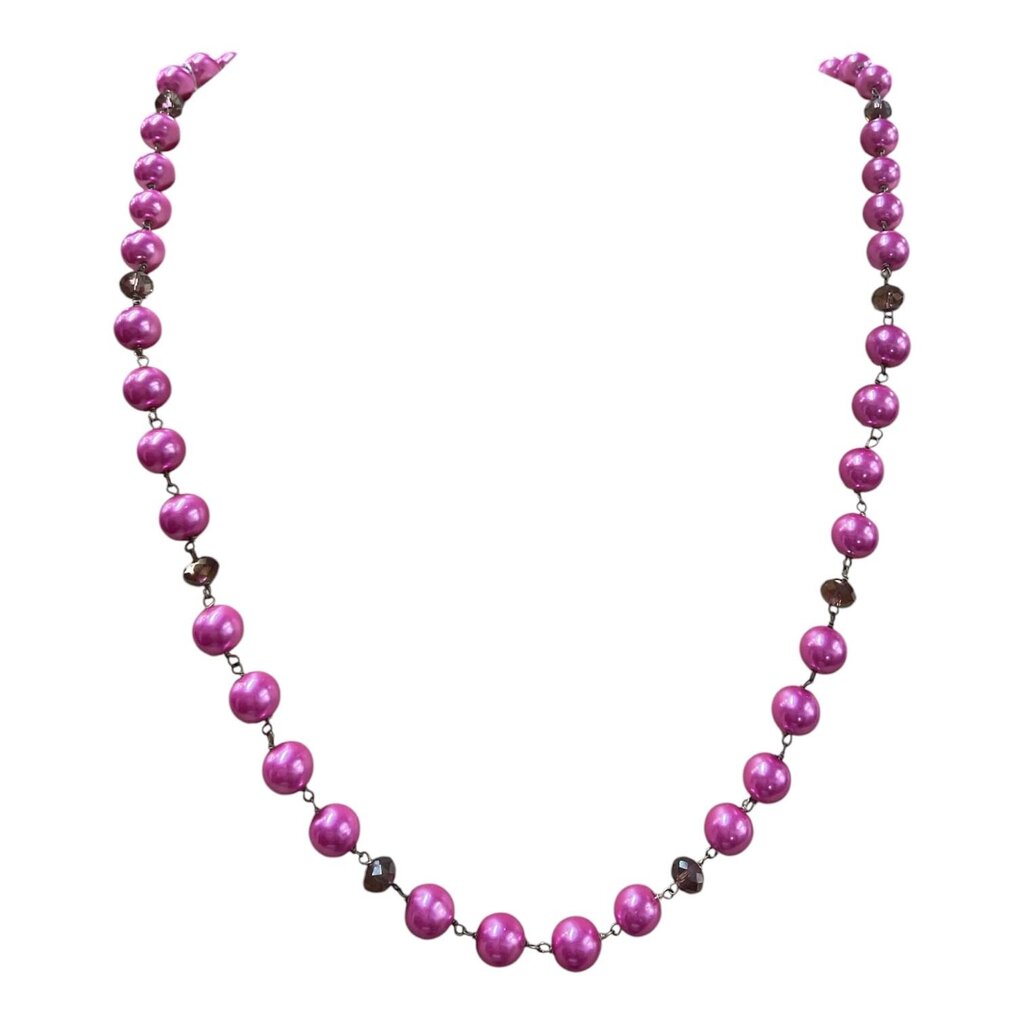 Pink Beaded Necklace KALA