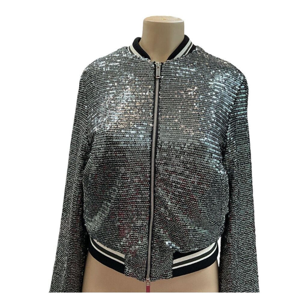 Silver (Med) Sequin Jacket
