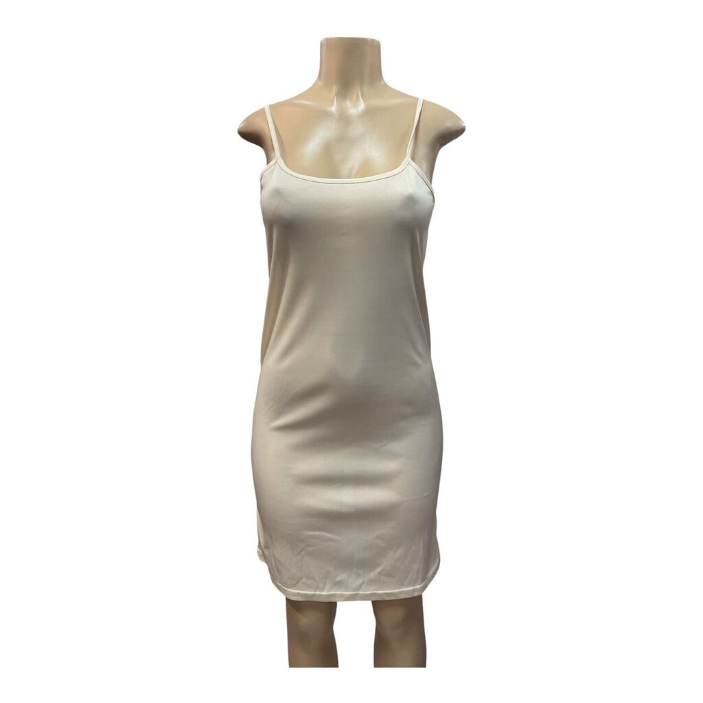 Freshman 1996 (Med) Tan Sleeveless Fitted Dress