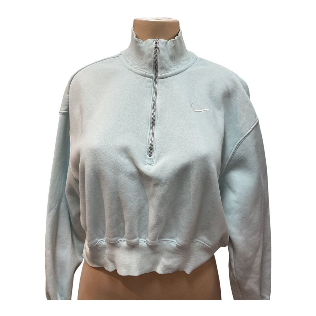 Nike (Small) Blue Quarter Zip L/S